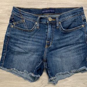 Rock & republic denim shorts